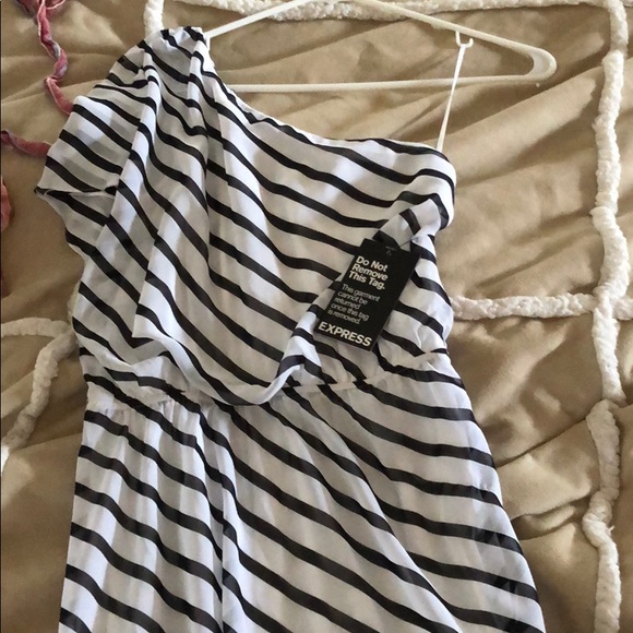 one side sleeve frock